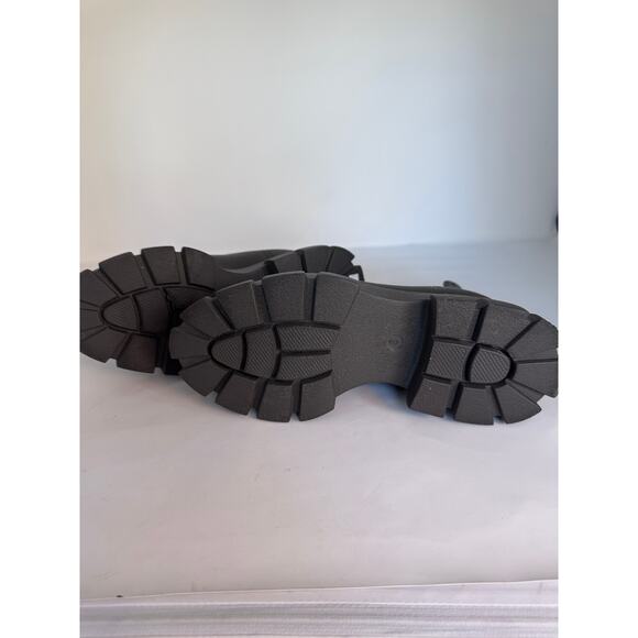 Jeffrey Campbell Cloudy Women's 8 Chelsea Rainboot Forest Green - Picture 7 of 8